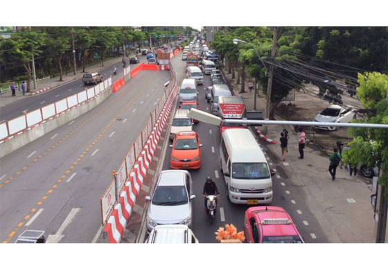 หางาน,สมัครงาน,งาน,ปิดสะพานข้ามแยกเกษตร ประเดิมเช้าวันจันทร์ จราจรติดหนึบ!